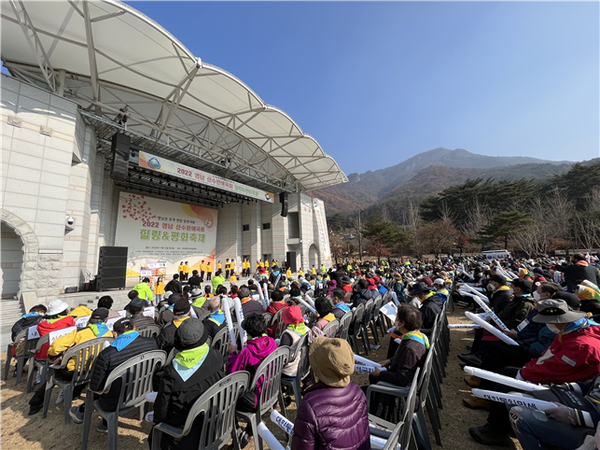 천주평화연합과 산수원애국회가 공동 주최한 ‘2022 영남권 산수원애국회 힐링&평화축제’ 현장 / 사진 : 천주평화연합 제공